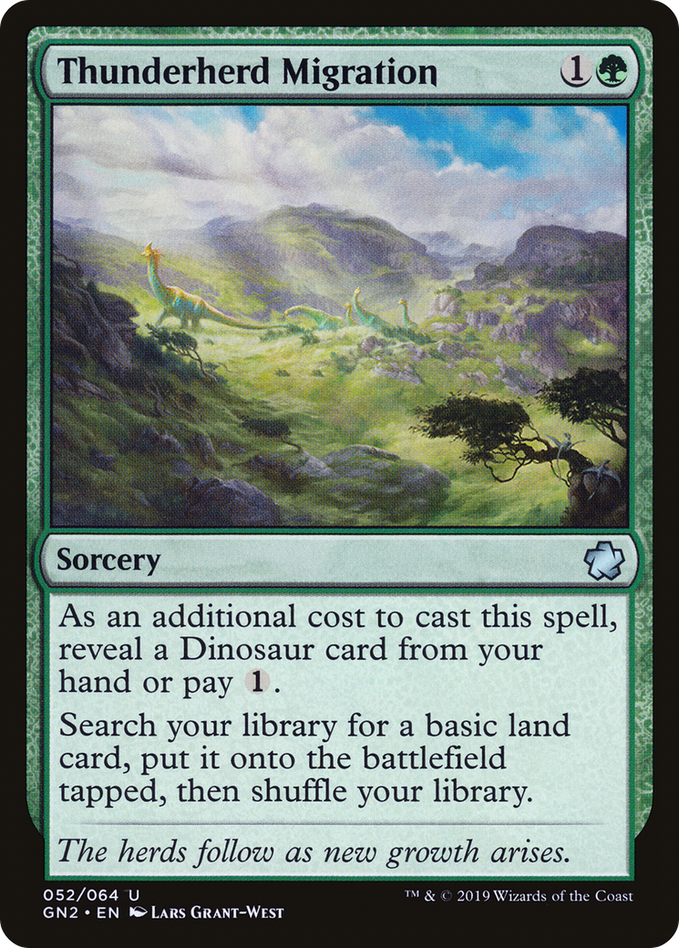 {C} Thunderherd Migration [Game Night 2019][GN2 052]