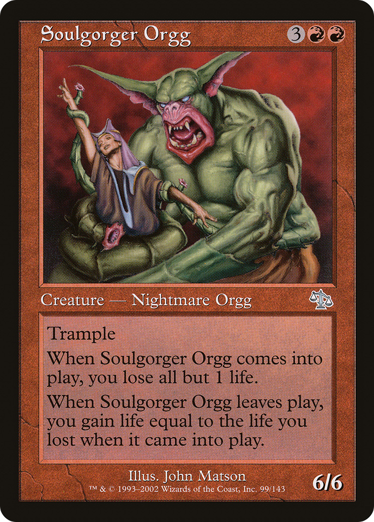 {C} Soulgorger Orgg [Judgment][JUD 099]