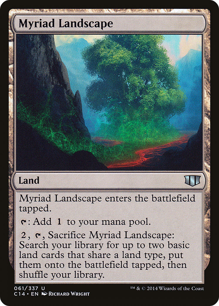 {C} Myriad Landscape [Commander 2014][C14 061]