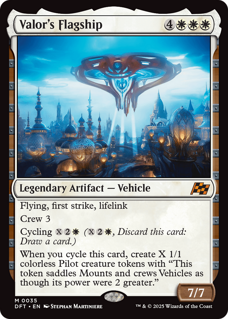 {@@DFT-R} Valor's Flagship [Aetherdrift][DFT 035]