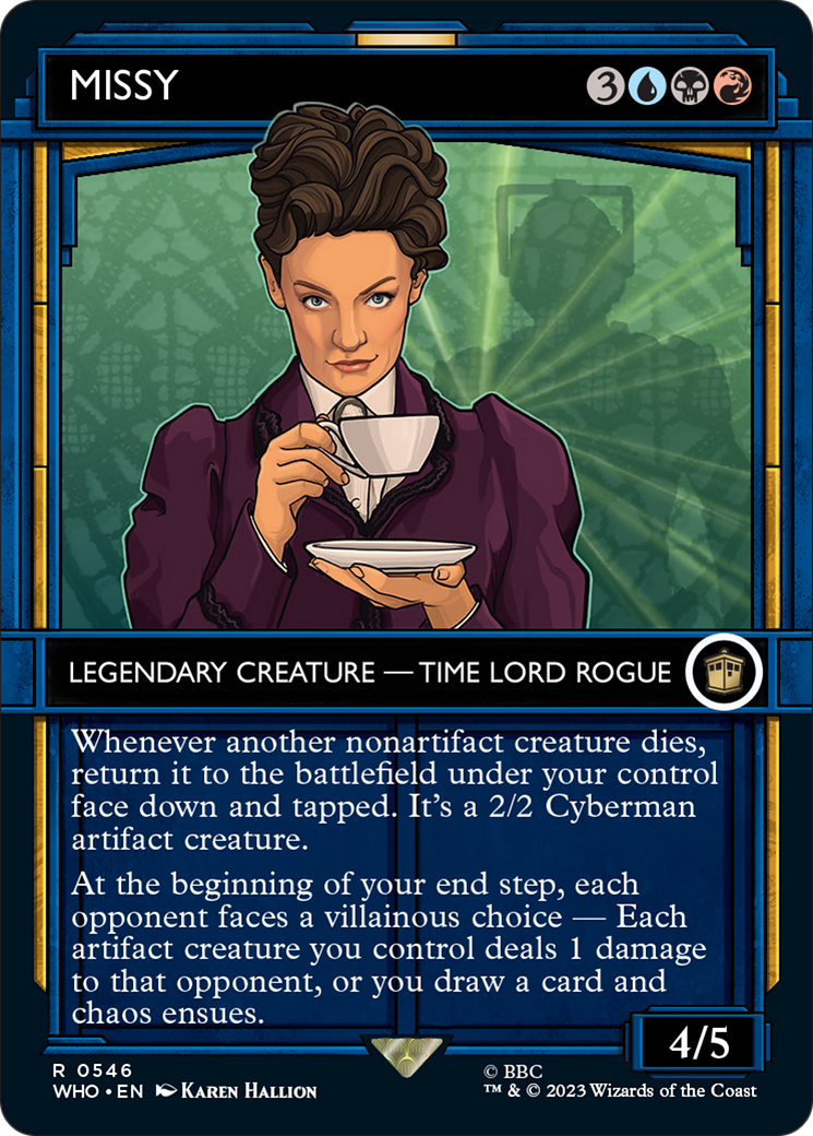 {R} Missy (Showcase) [Doctor Who][WHO 546]