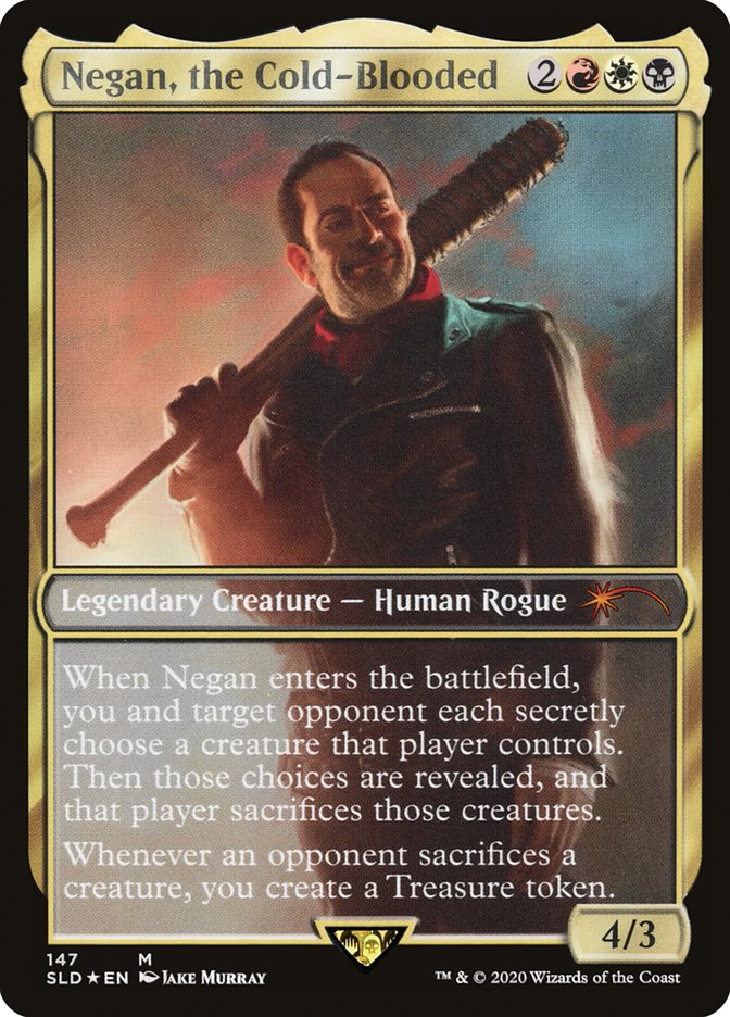 {R} Negan, the Cold-Blooded [Secret Lair Drop Series][SLD 147]