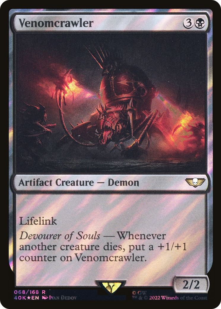 {R} Venomcrawler (Surge Foil) [Universes Beyond: Warhammer 40,000][SF 40K 068]