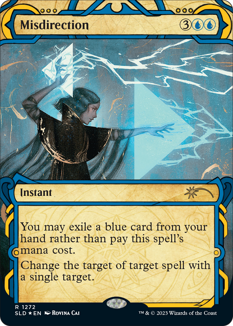 {R} Misdirection (Halo Foil) [Secret Lair Drop Series][SLD 1272]