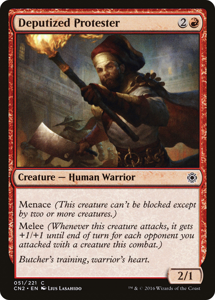 {C} Deputized Protester [Conspiracy: Take the Crown][CN2 051]