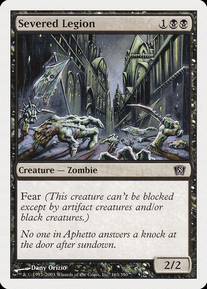 {C} Severed Legion [Eighth Edition][8ED 163]