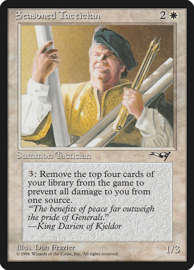 {C} Seasoned Tactician [Alliances][ALL 017]