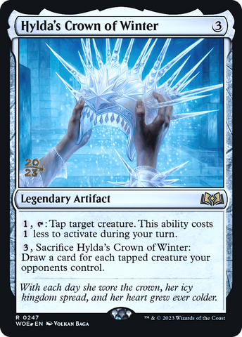 {@R} Hylda's Crown of Winter [Wilds of Eldraine Prerelease Promos][PR WOE 247]