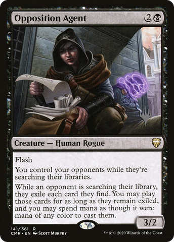{R} Opposition Agent (Promo Pack) [Murders at Karlov Manor Promos][PP CMR 141]