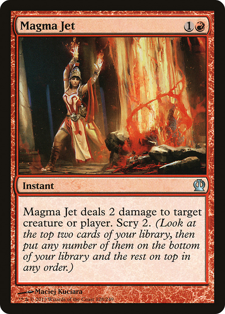 {C} Magma Jet [Theros][THS 128]