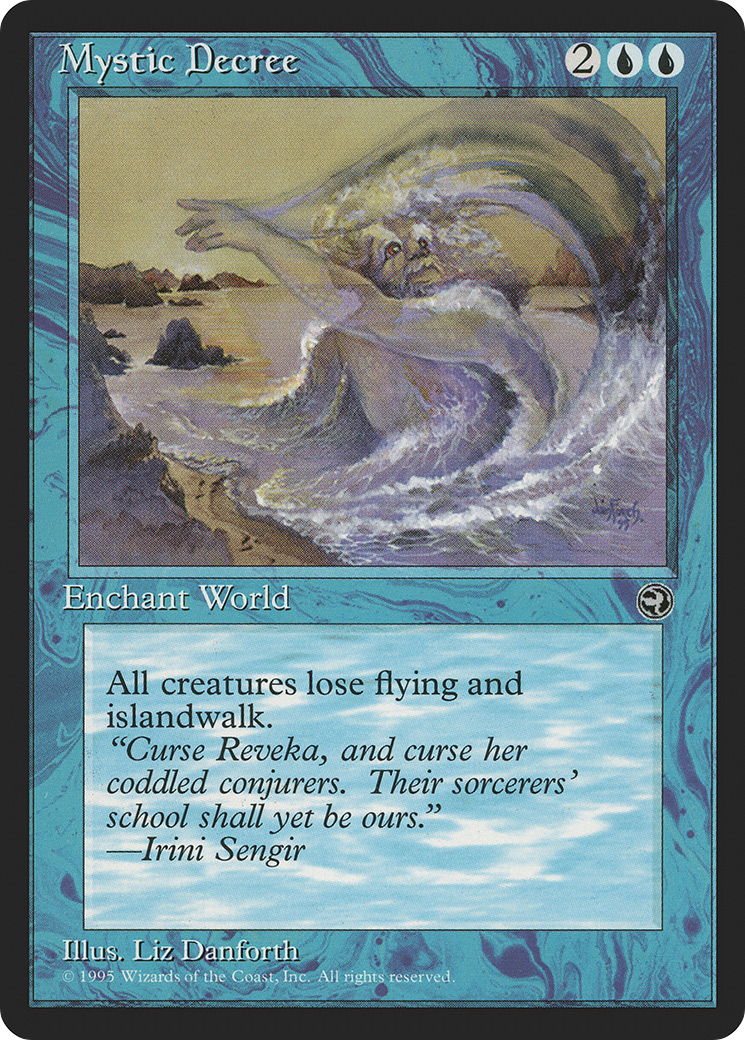 {R} Mystic Decree [Homelands][HML 034]