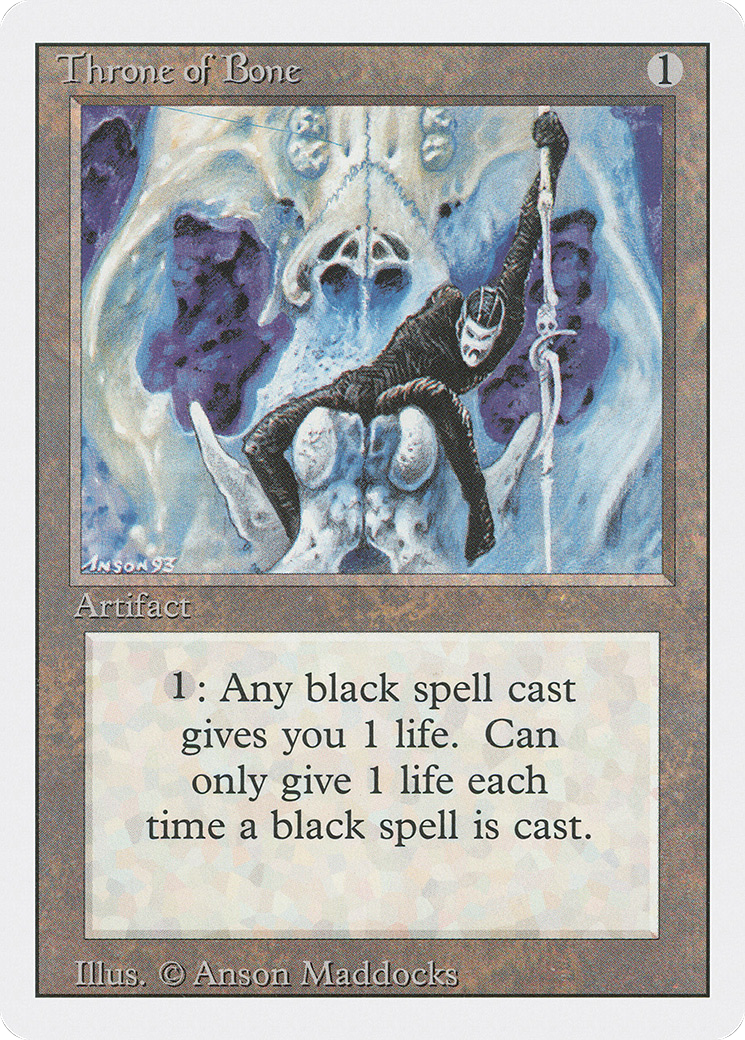 {C} Throne of Bone [Revised Edition][3ED 279] - Misty Mountain Games