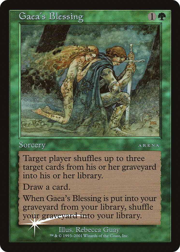 {R} Gaea's Blessing [Arena League 2001][PA AL01 012] - Misty Mountain Games