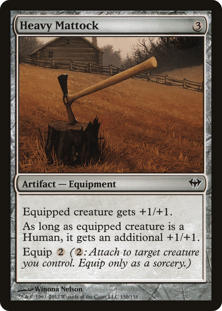 {C} Heavy Mattock [Dark Ascension][DKA 150]
