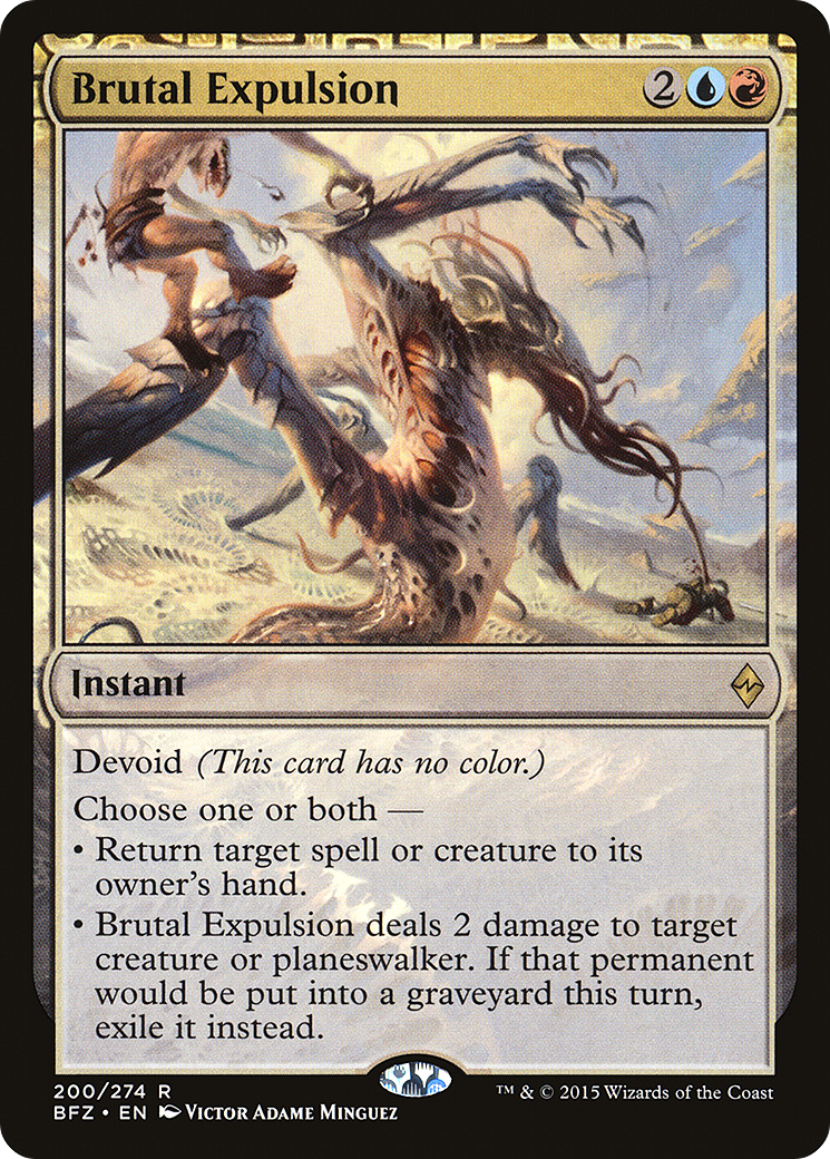 {R} Brutal Expulsion [Battle for Zendikar][BFZ 200]