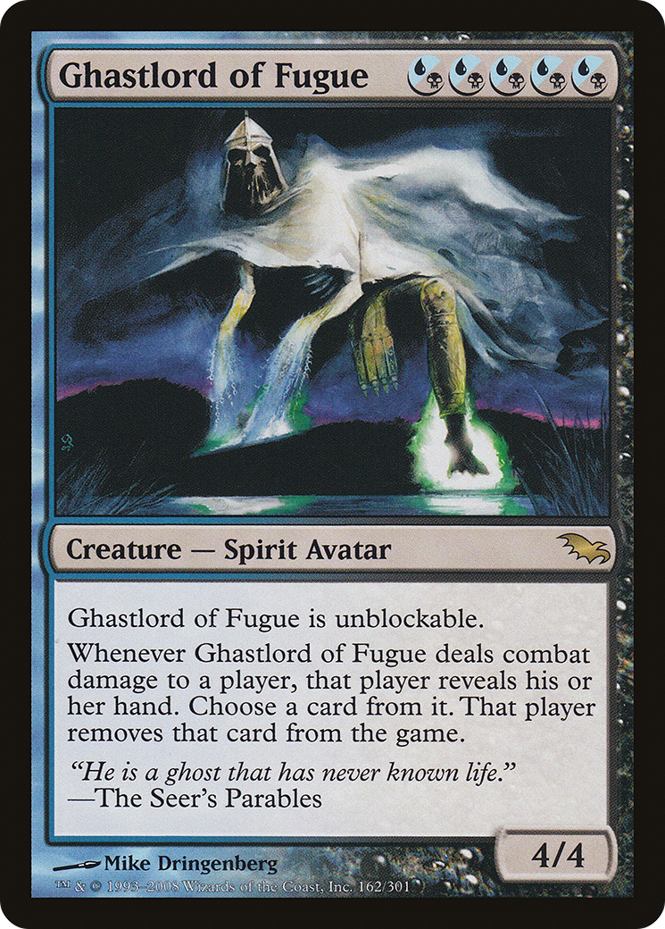 {R} Ghastlord of Fugue [Shadowmoor][SHM 162]