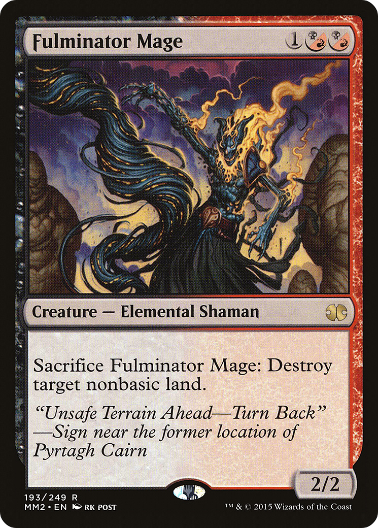 {R} Fulminator Mage [Modern Masters 2015][MM2 193] - Misty Mountain Games
