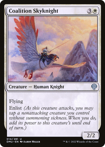 {C} Coalition Skyknight [Dominaria United][DMU 014]