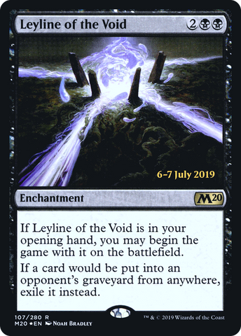 {R} Leyline of the Void [Core Set 2020 Prerelease Promos][PR M20 107]