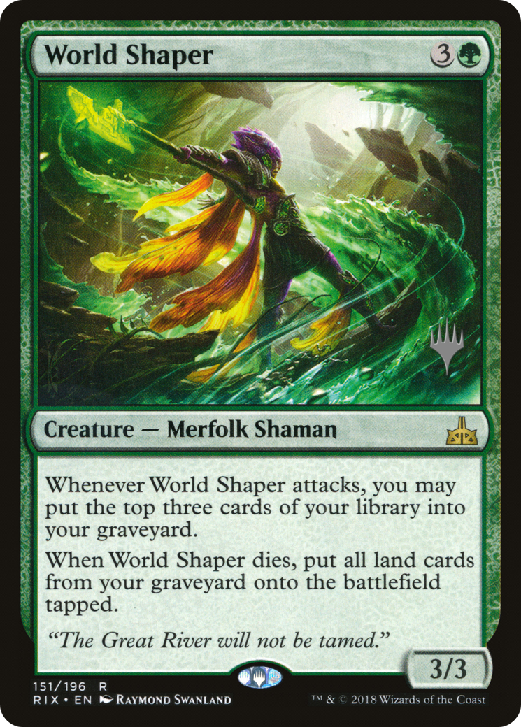 {R} World Shaper (Promo Pack) [Rivals of Ixalan Promos][PP RIX 151] - Misty Mountain Games