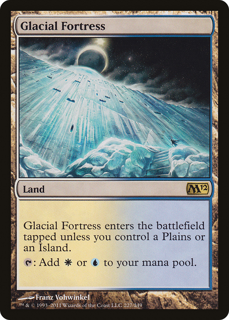 {R} Glacial Fortress [Magic 2012][M12 227] - Misty Mountain Games