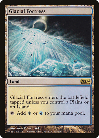 {R} Glacial Fortress [Magic 2012][M12 227]