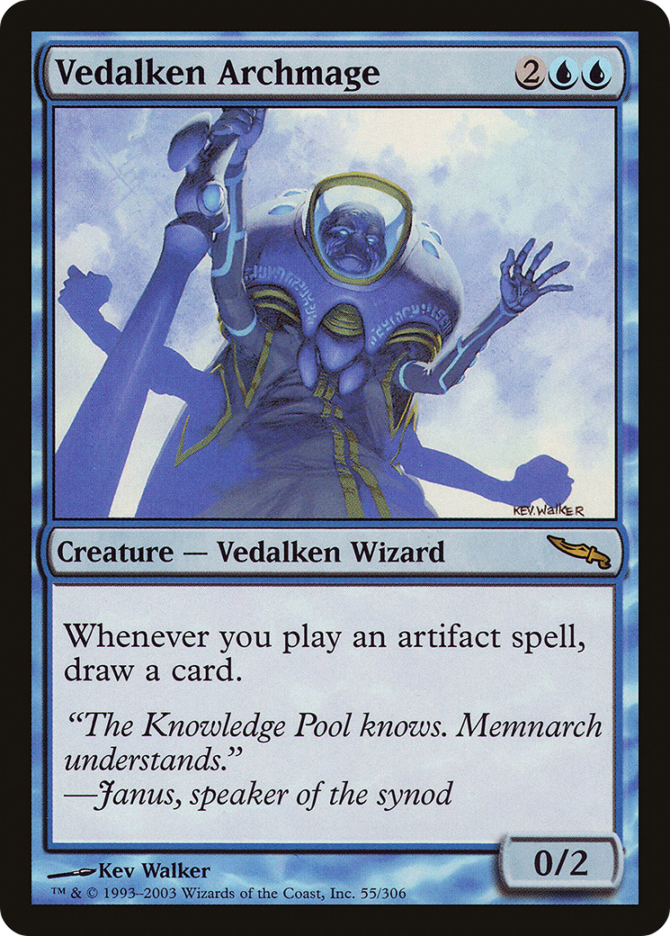 {R} Vedalken Archmage [Mirrodin][MRD 055] - Misty Mountain Games