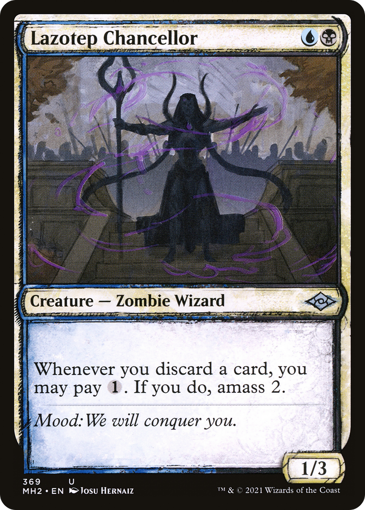 {C} Lazotep Chancellor (Showcase) (Foil): (Showcase) [Modern Horizons 2] [MH2 369]