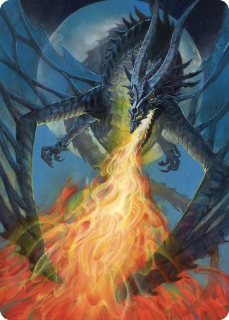 {A} Balefire Dragon Art Card [Commander Masters Art Series][ACMM 065]