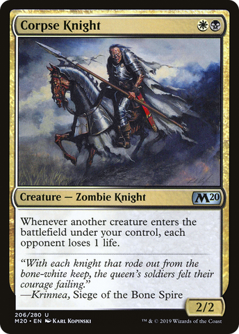 {C} Corpse Knight [Core Set 2020][M20 206]