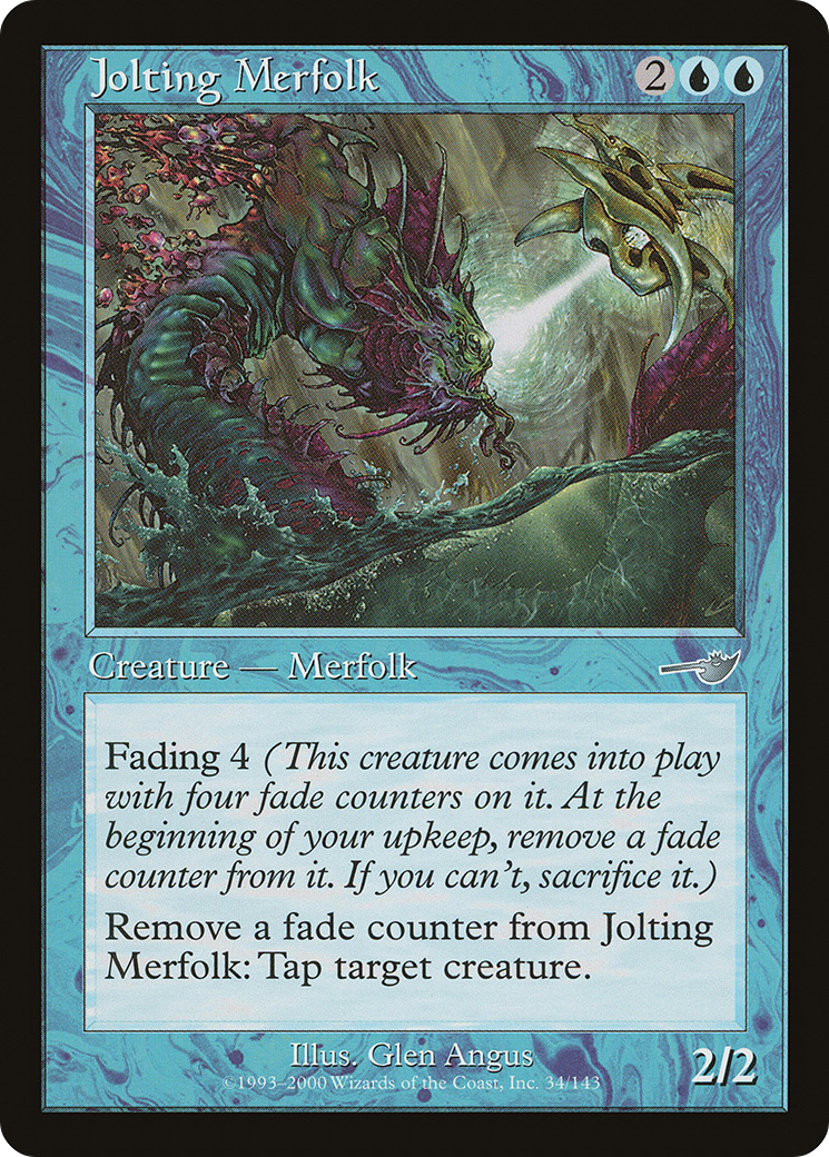 {C} Jolting Merfolk [Nemesis][NEM 034]
