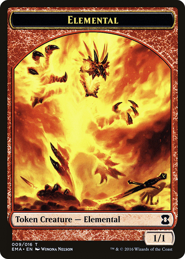 {T} Elemental Token (009/016) [Eternal Masters Tokens][TEMA 009]