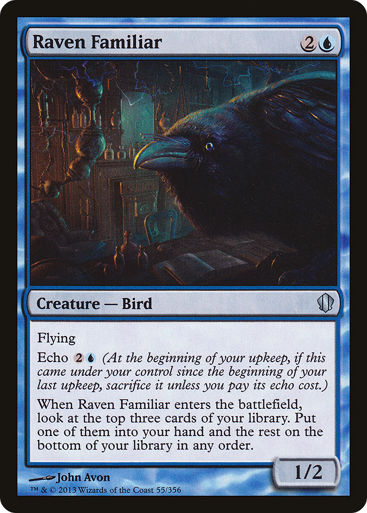 {C} Raven Familiar [Commander 2013][C13 055]