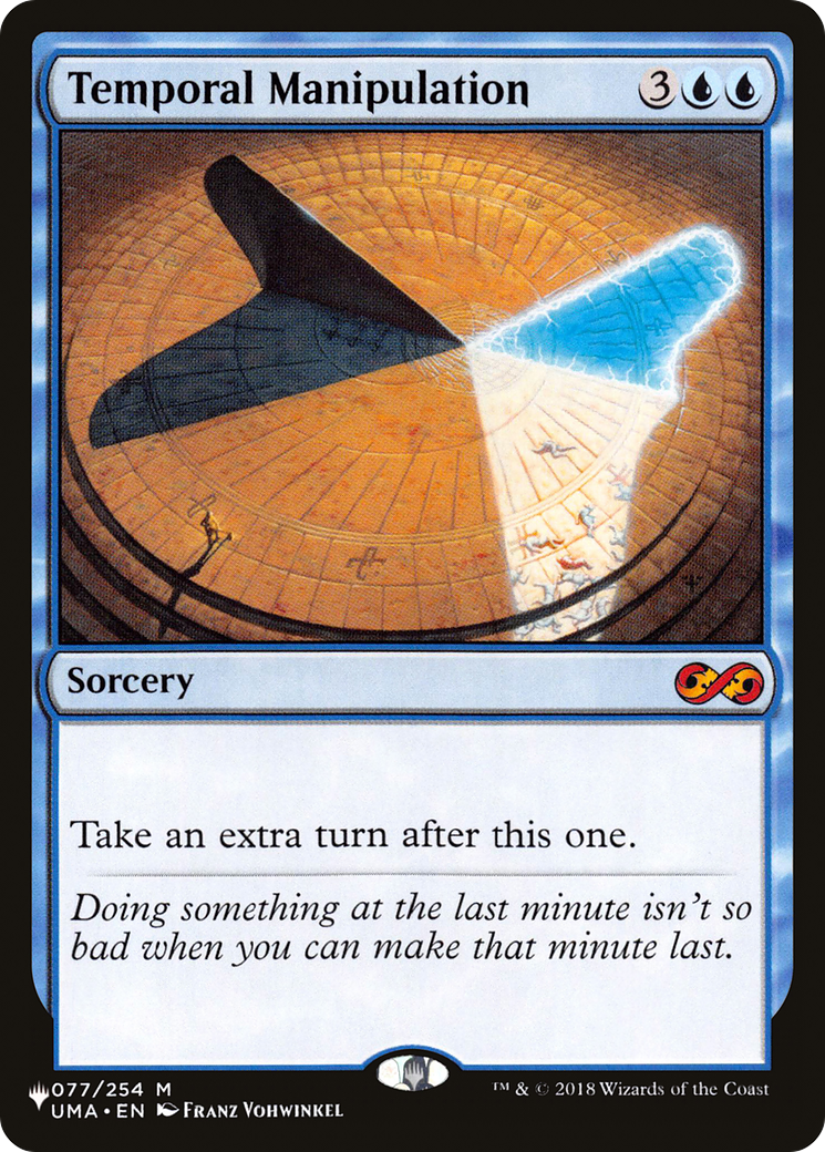Temporal Manipulation [LIST 077/254]