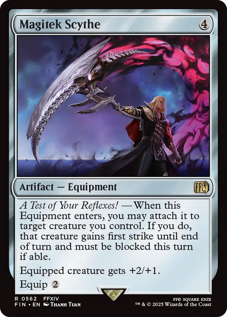 {@R} Magitek Scythe [FINAL FANTASY][FIN 562]
