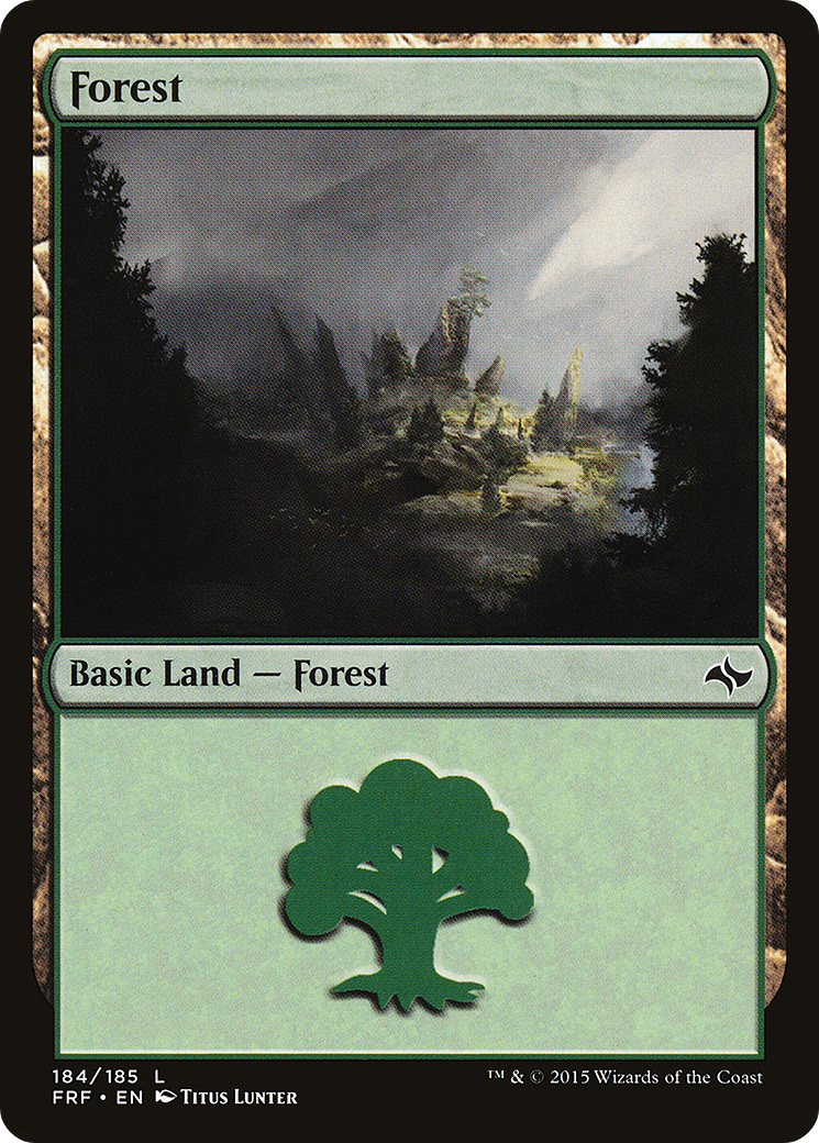 {B}[FRF 184] Forest (184) [Fate Reforged]