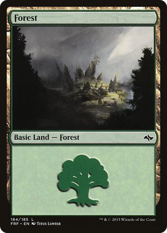 {B}[FRF 184] Forest (184) [Fate Reforged]