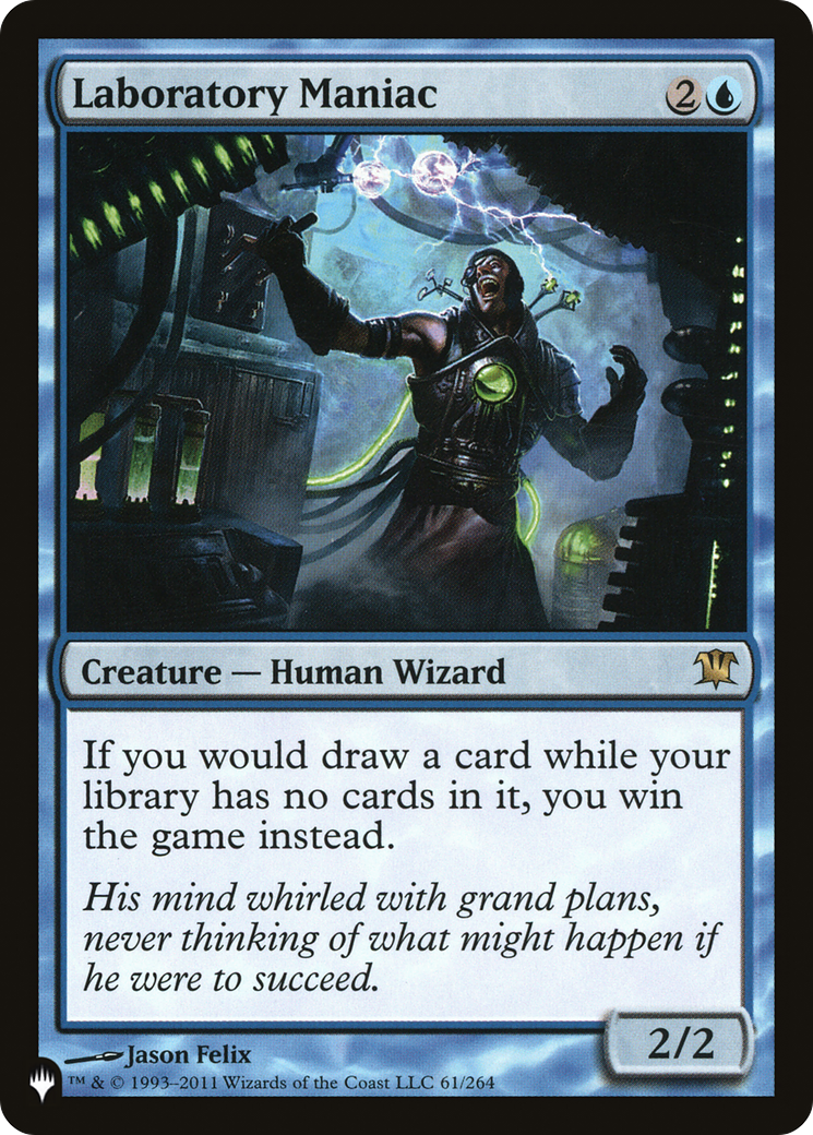 Laboratory Maniac (ISD) [LIST 61/264]