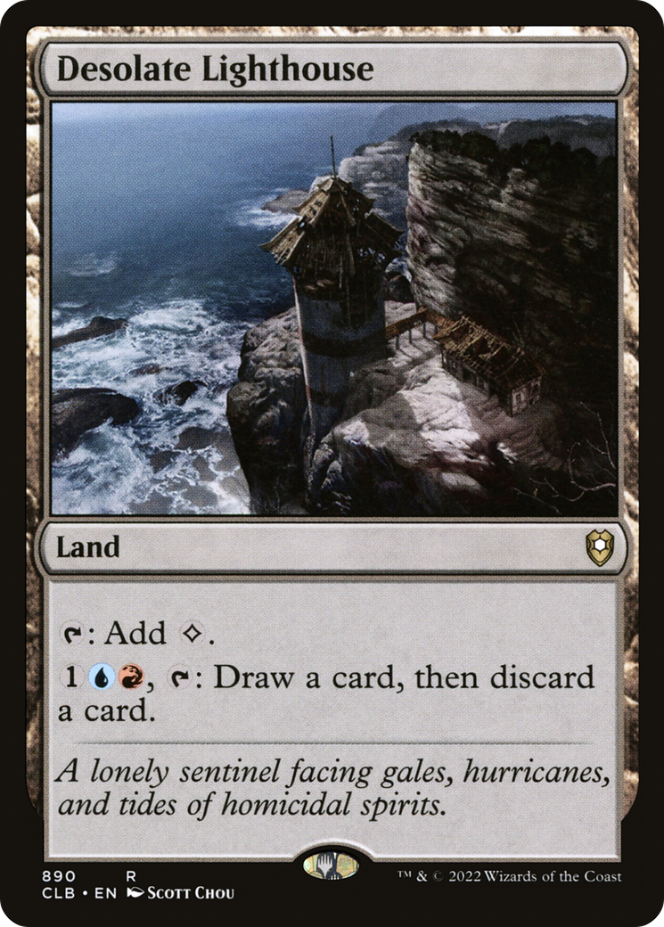{R} Desolate Lighthouse [Commander Legends: Battle for Baldur's Gate][CLB 890]