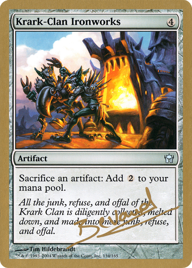 {R} Krark-Clan Ironworks (Manuel Bevand) [World Championship Decks 2004][GB WC04 MB134]