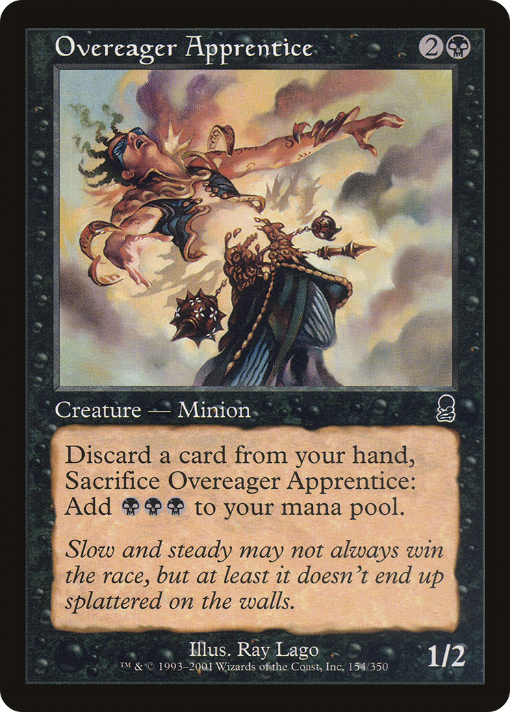 {C} Overeager Apprentice [Odyssey][ODY 154]
