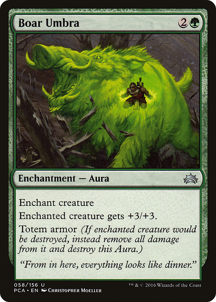 {C} Boar Umbra [Planechase Anthology][PCA 058]