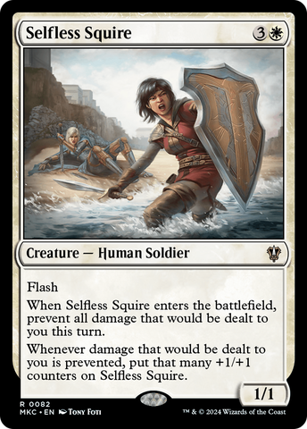 {R} Selfless Squire [Murders at Karlov Manor Commander][MKC 082]