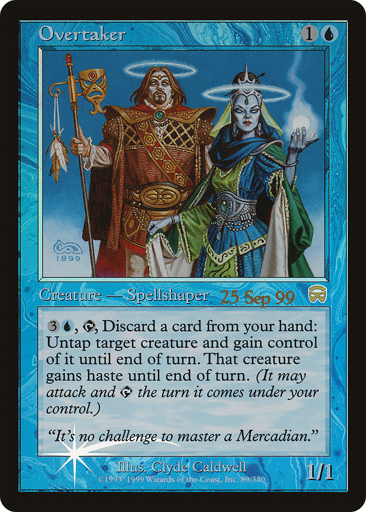 {R} Overtaker [Mercadian Masques Promos][PA MMQ 089] - Misty Mountain Games