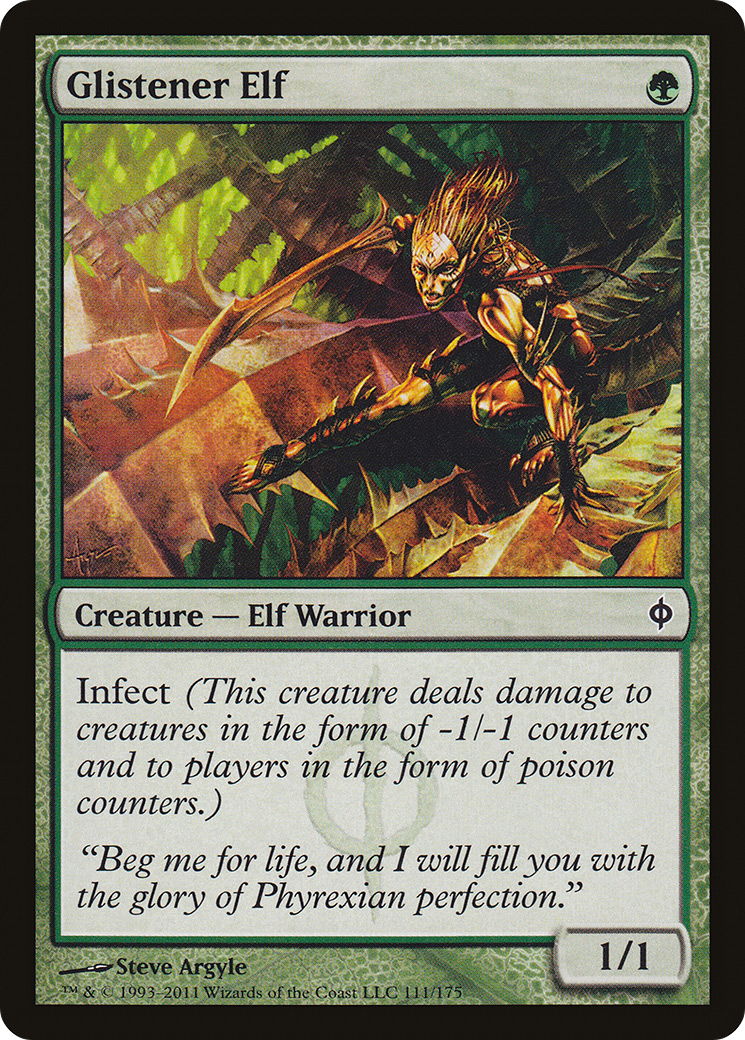{C} Glistener Elf [New Phyrexia][NPH 111]
