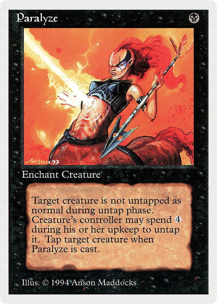 {C} Paralyze [Summer Magic / Edgar][SUM 121]