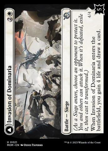 {C} Invasion of Dominaria // Serra Faithkeeper [March of the Machine][MOM 021]