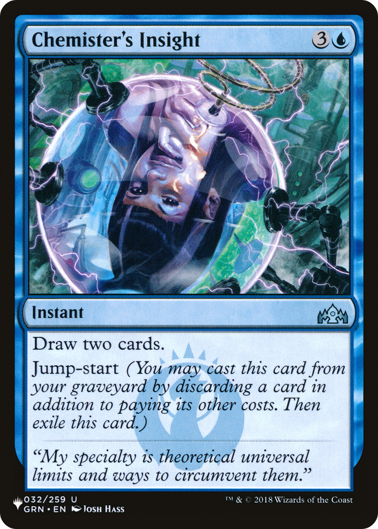 Chemister's Insight [LIST GRN-32]