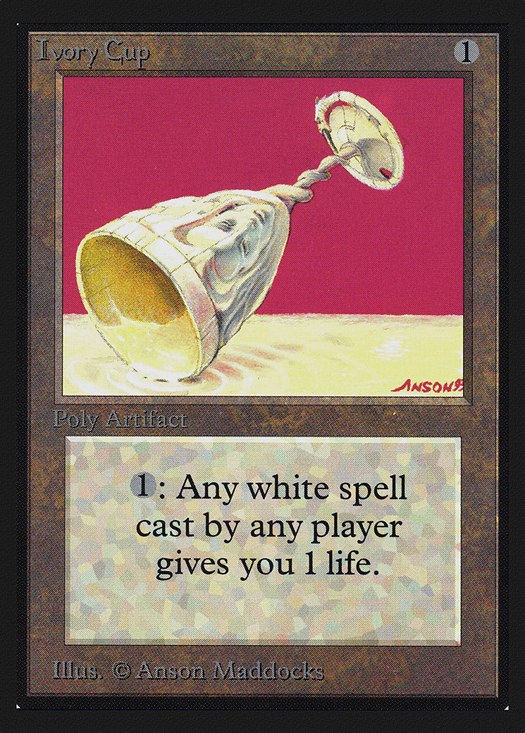 {C} Ivory Cup [Collectorsâ Edition][GB CED 252]