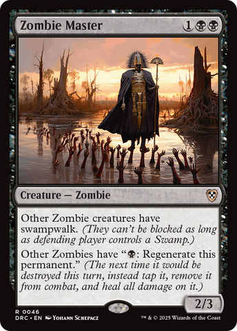 {R} Zombie Master [Aetherdrift Commander][DRC 046]
